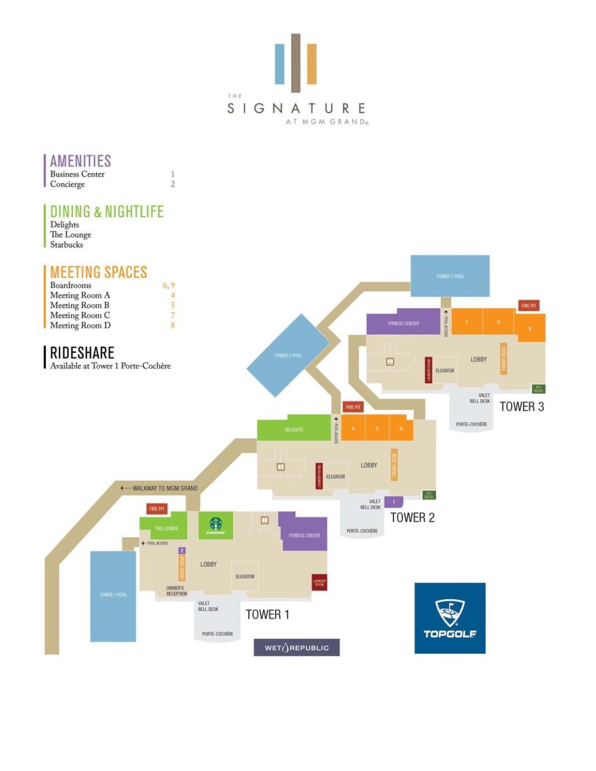 Mgm Signature-05-602 1Br 2Ba Balcony Suite Las Vegas Exterior foto